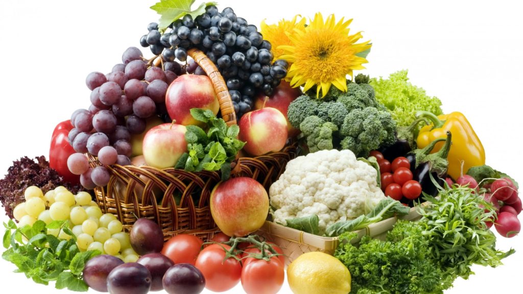 وزن کم کردن و میوه و سبزیجات