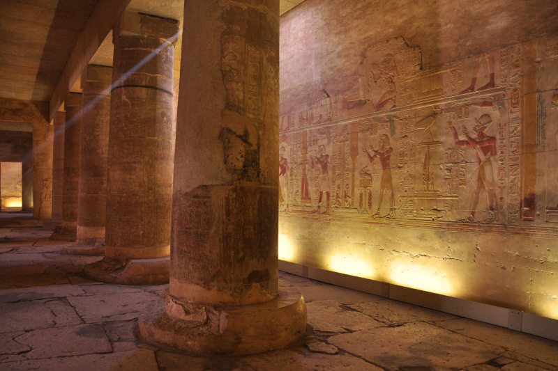 معبد ابیدوس مصر