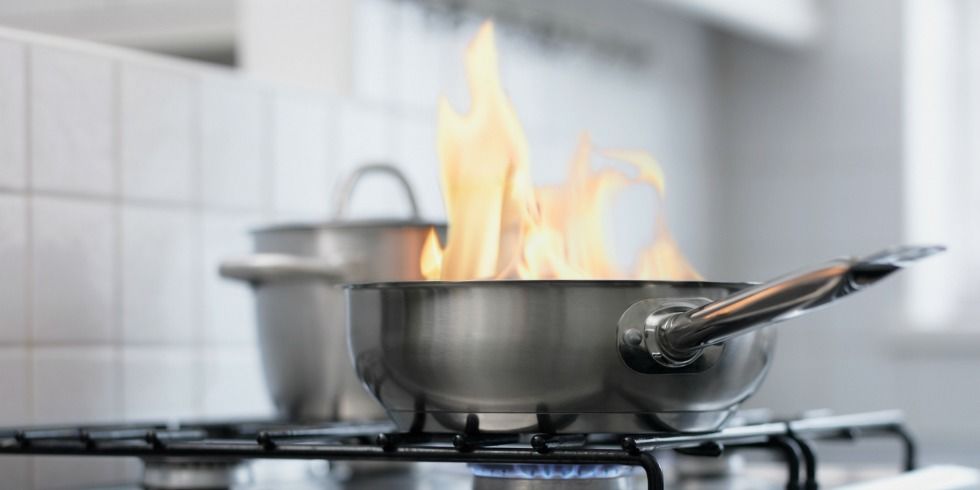 روغن داغ و اشتباهات آشپزخانه