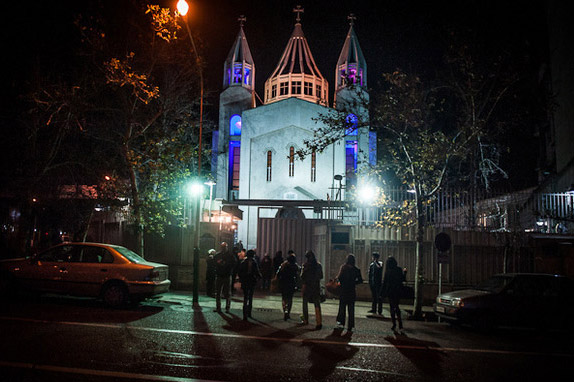 کلیسا و کلیسای سرکیس مقدس در خیابان کریمخان زند تهران