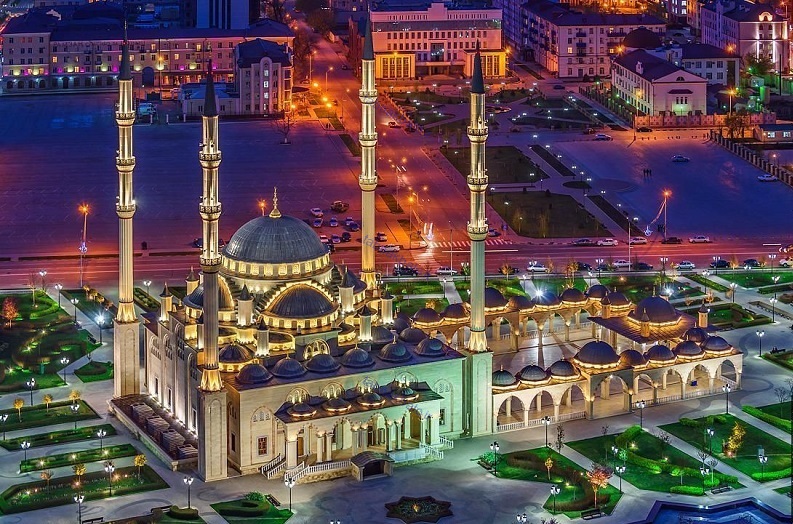 مسجد روسیه و مسجد قلب چچن
