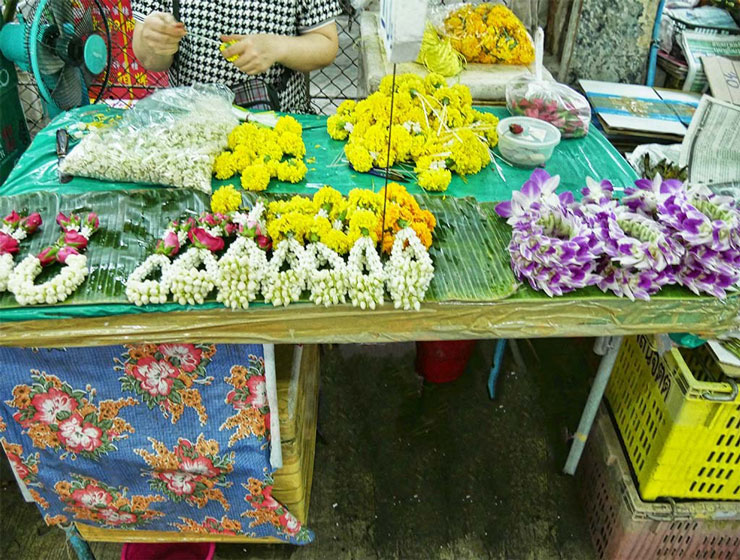 بانکوک و بازار گل