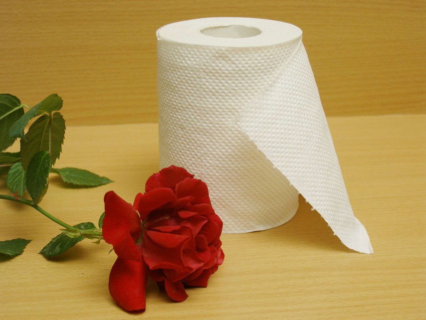 دستمال کاغذی گل