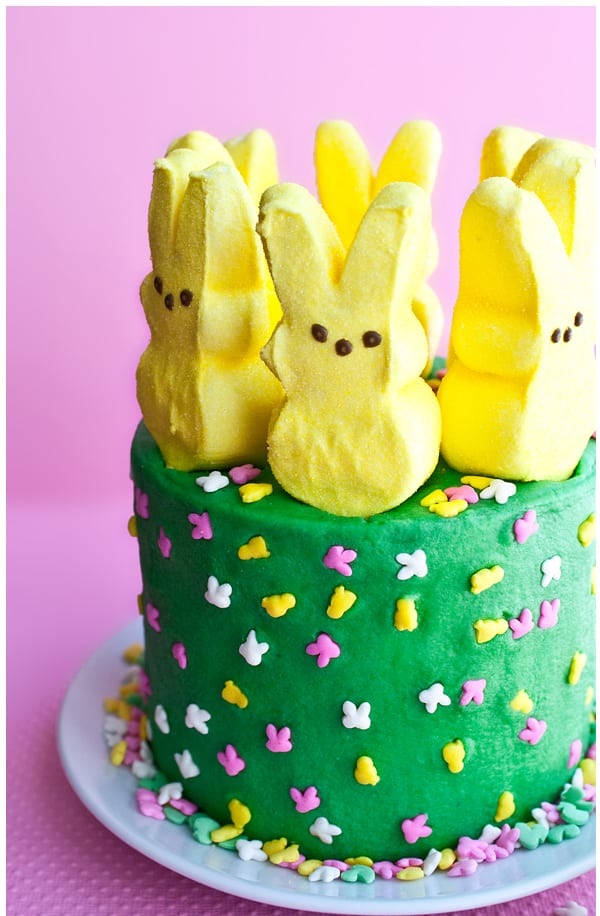 تزیین کیک با مارشمالو خرگوشی