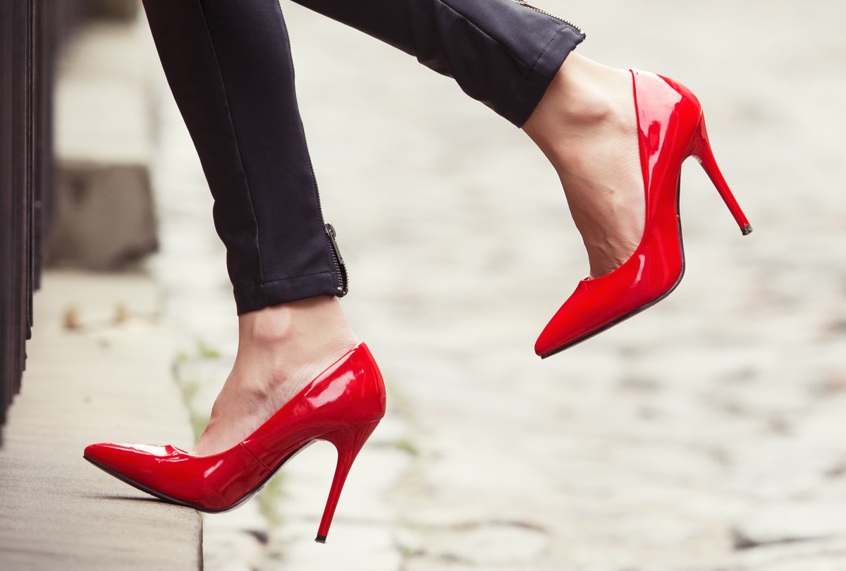 مدل کفش زنانه قرمز