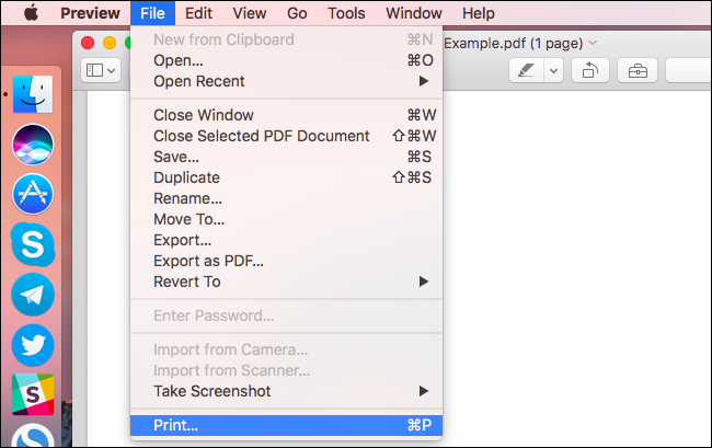 پرینت فایل‌­های PDF