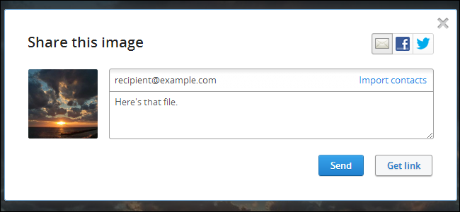 ارسال فایل‌های حجیم با Dropbox