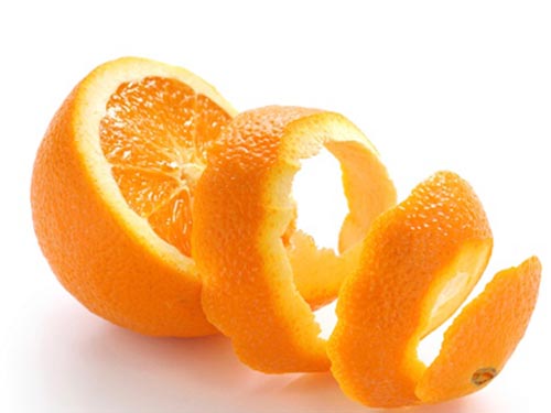 جوش پیشانی و پوست پرتقال