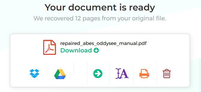نرم‌افزارهای تعمیر فایل PDF