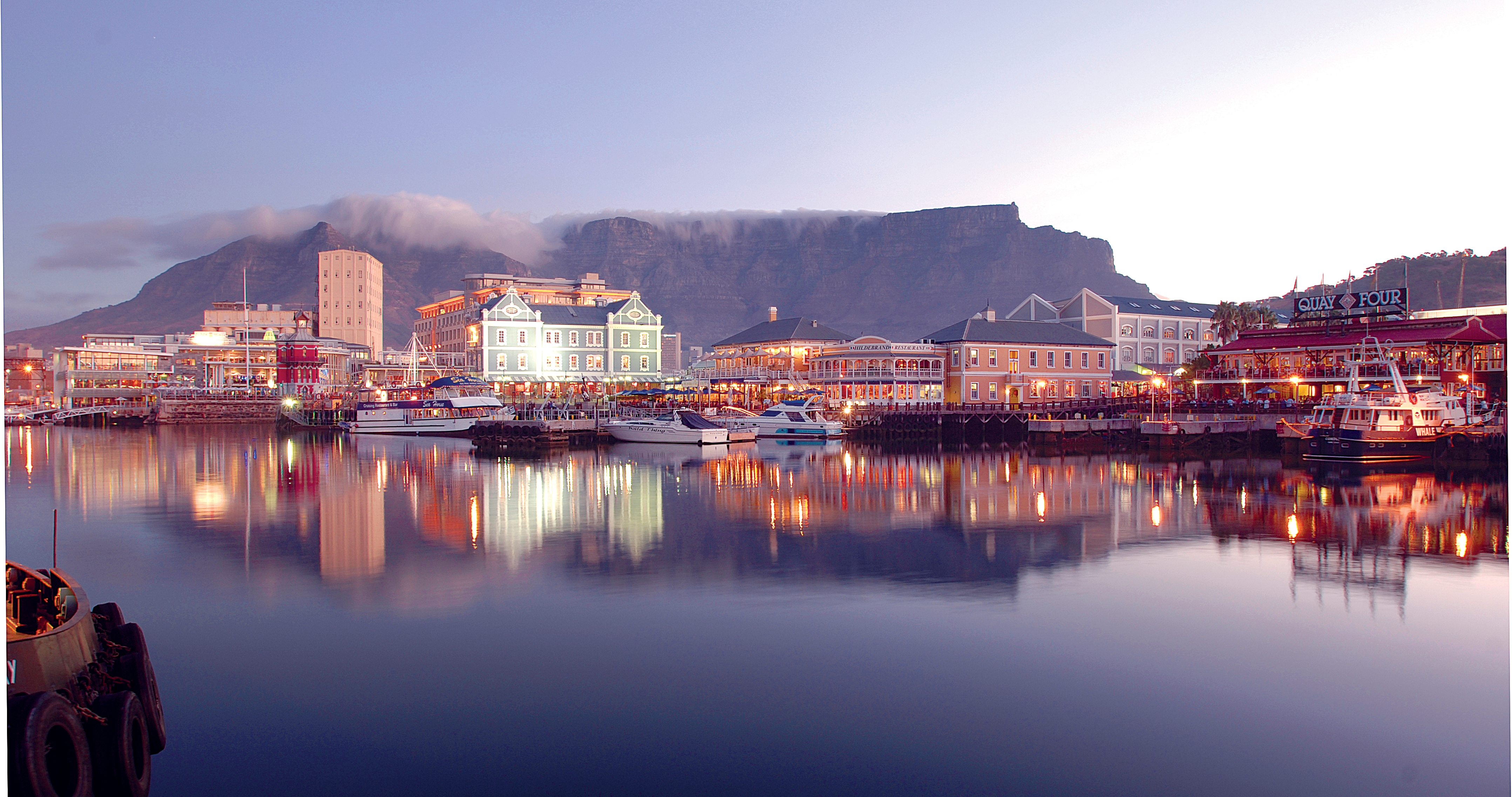 اسکله Cape Town در آفریقای جنوبی