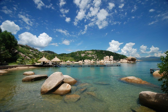 جزیره Binh Ba در ویتنام 