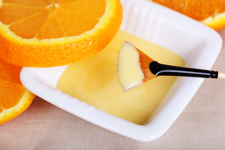 ماسک ماست و آب پرتقال برای مرطوب کردن پوست