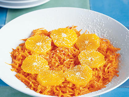 سالاد هویج و پرتقال