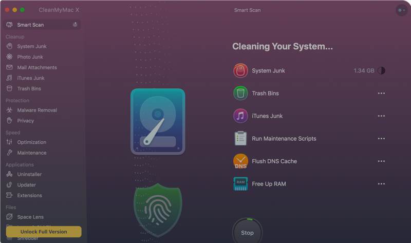 CleanMyMac X و سیستم عامل مک