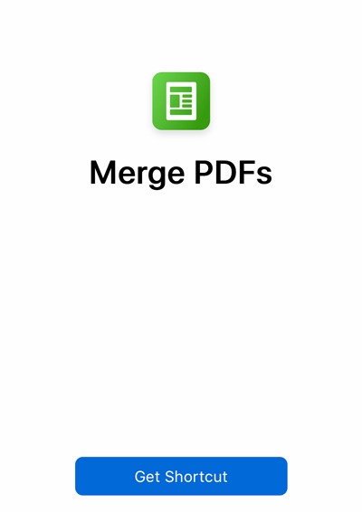 تنظیمات ادغام فایل PDF