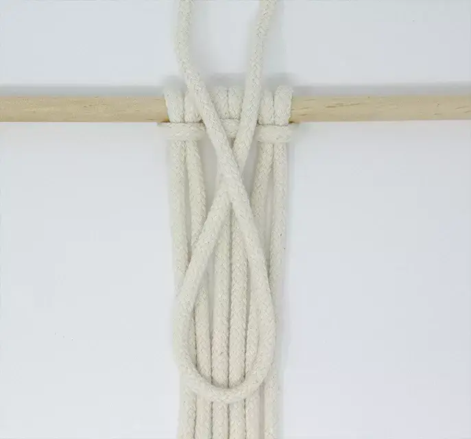 طناب حلقه مکرومه
