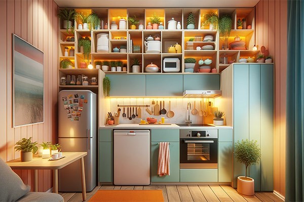 آشپزخانه کوچک